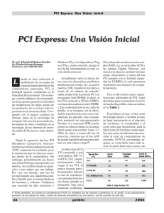 PCI Express: Una Visión Inicial