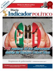 PRI: razones de las sinrazones detrás de Enrique Ochoa Reza PRI