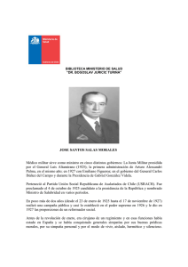 Biografia Dr Jose Santos Salas Morales
