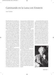 Caminando en la Luna con Einstein - Revista de la Universidad de