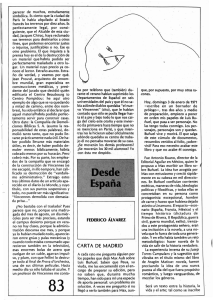 carta de madrid - Revista de la Universidad de México