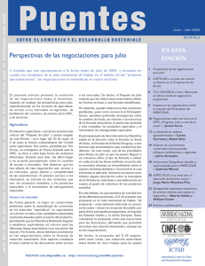 Perspectivas de las negociaciones para julio