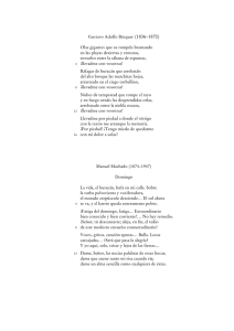 Gustavo Adolfo Bécquer (1836–1870) Olas gigantes que os rompéis