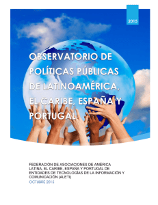 observatorio de políticas públicas de latinoamérica, el