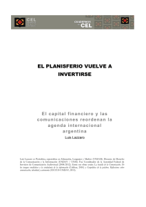 EL PLANISFERIO VUELVE A INVERTIRSE