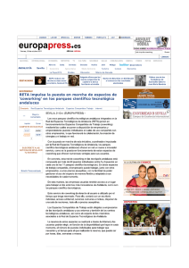 Enlace notica Europa Press - Parque Científico Tecnológico