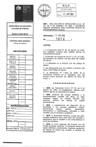 recibido - Dirección de General de Aguas