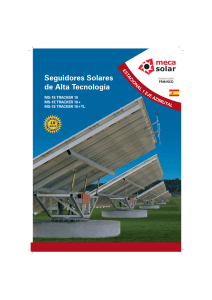 Seguidores Solares de Alta Tecnología