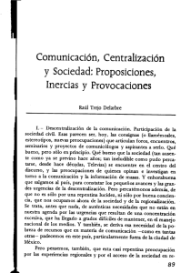 Comunc, centralizacion y sociedad Libro CONEICC 1987