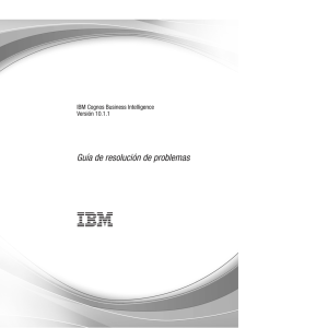 IBM Cognos Business Intelligence Versión 10.1.1: Guía de