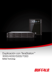 Duplicación con TeraStation™ 3000/4000/5000/7000