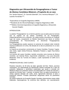 Glomus Carotideo. Caso Clinico.1