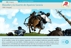 Masoller y la muerte de Aparicio Saravia