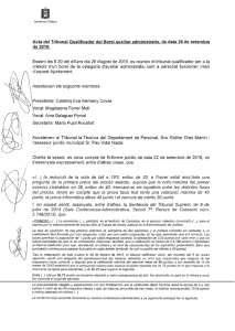 Page 1 Ajustament d`Andratx Acta del Tribunal Qualificador de Borsí