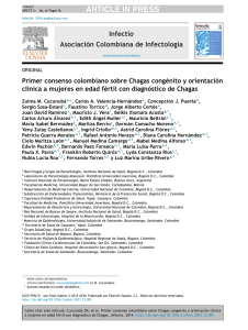 Primer consenso colombiano sobre Chagas congénito y orientación