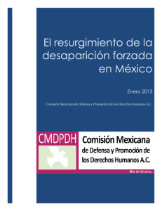 El resurgimiento de la desaparición forzada en México