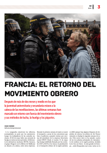 francia: el retorno del movimiento obrero