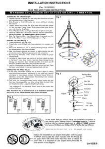 installation instructions