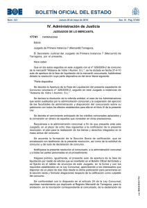 PDF del anuncio