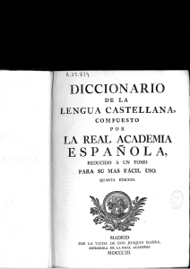 Prólogo  - Real Academia Española