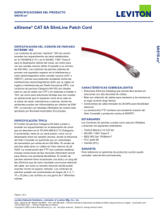 eXtreme® CAT 6A SlimLine Patch Cord