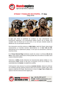 ETNIAS Y PAISAJES DE ETIOPÍA - 17 días