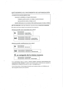 ¿Qué significa el documento de autorización para la difusión de un