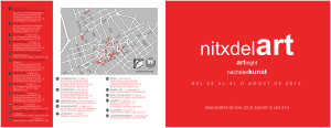 Díptic Nitxdelart 2014 - Ajuntament de Felanitx