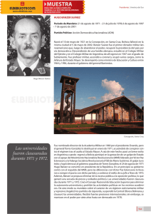 Hugo Bánzer Suárez - Artículo PDF