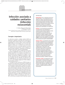 Infección asociada a cuidados sanitarios (infección nosocomial)