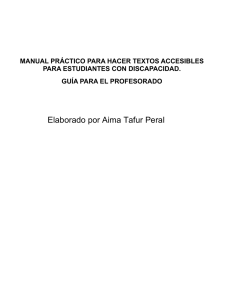 manual práctico para hacer textos accesibles para estudiantes con