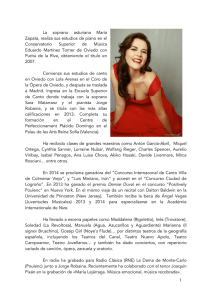 María Zapata - Amigos de la Ópera de Aranjuez