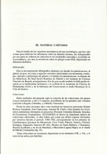 m. MATERIAL Y MÉTODOS - Biblioteca digital del Real Jardín