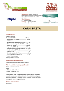 carni pasta - Vademecum Veterinario