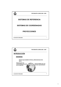 sistemas de referencia sistemas de coordenadas