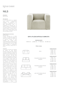 sofa 3 plazas articulo completo