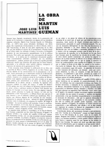 la obra martin luis guzman - Revista de la Universidad de México