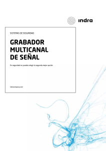 GRABADOR MULTICANAL DE SEñAL