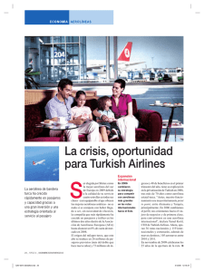 La crisis, oportunidad para Turkish Airlines