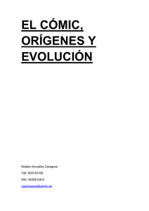 el cómic, orígenes y evolución