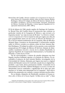 Bernal Díaz del Castillo, Historia verdadera de la Conquista