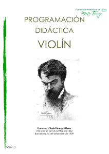 violín - Mestre a casa - Generalitat Valenciana
