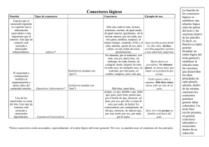 Anexo 2. Conectores Lógicos