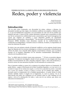 Redes, poder y violencia - Heinrich-B&ouml;ll