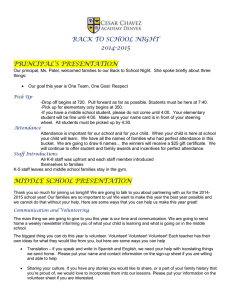 back to school night 2014-2015 principal`s presentation middle