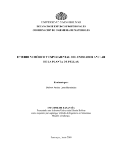 universidad simón bolívar estudio numérico y experimental del