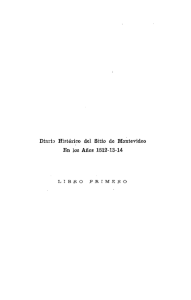 Diaria Histórico del Sitio de Montevideo