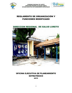 ROF - Dirección Regional de Salud