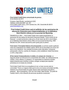 First United - Press Release - KDL Spanish Speaking Seminars