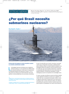 ¿Por qué Brasil necesita submarinos nucleares?